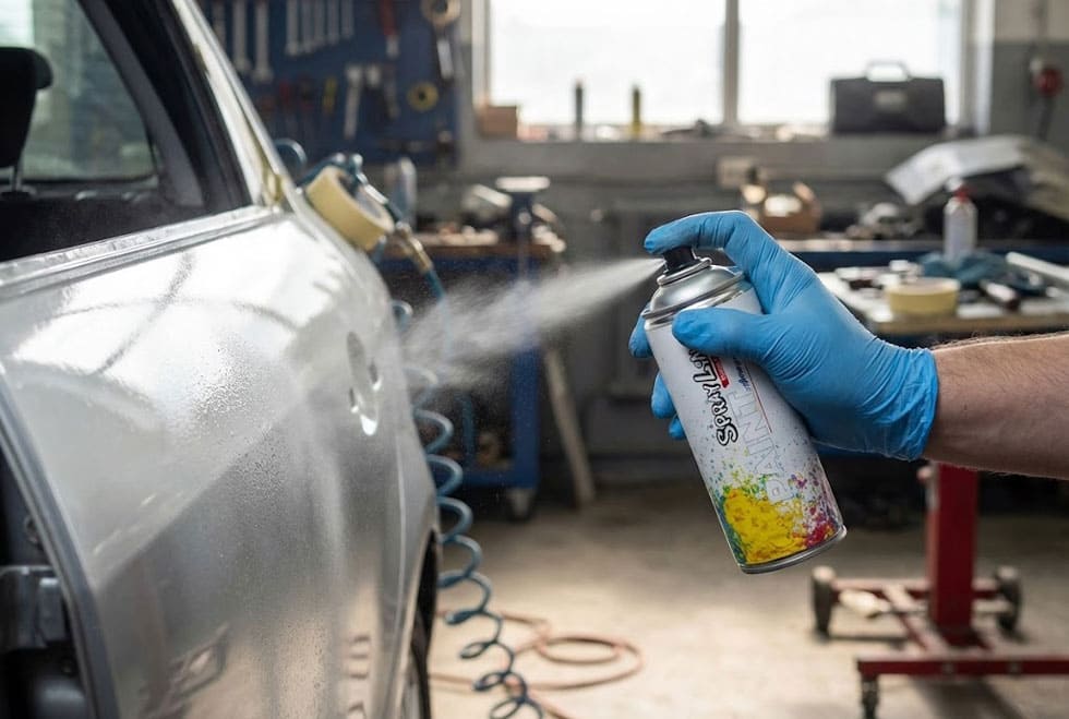 покраска автомобиля баллончиком